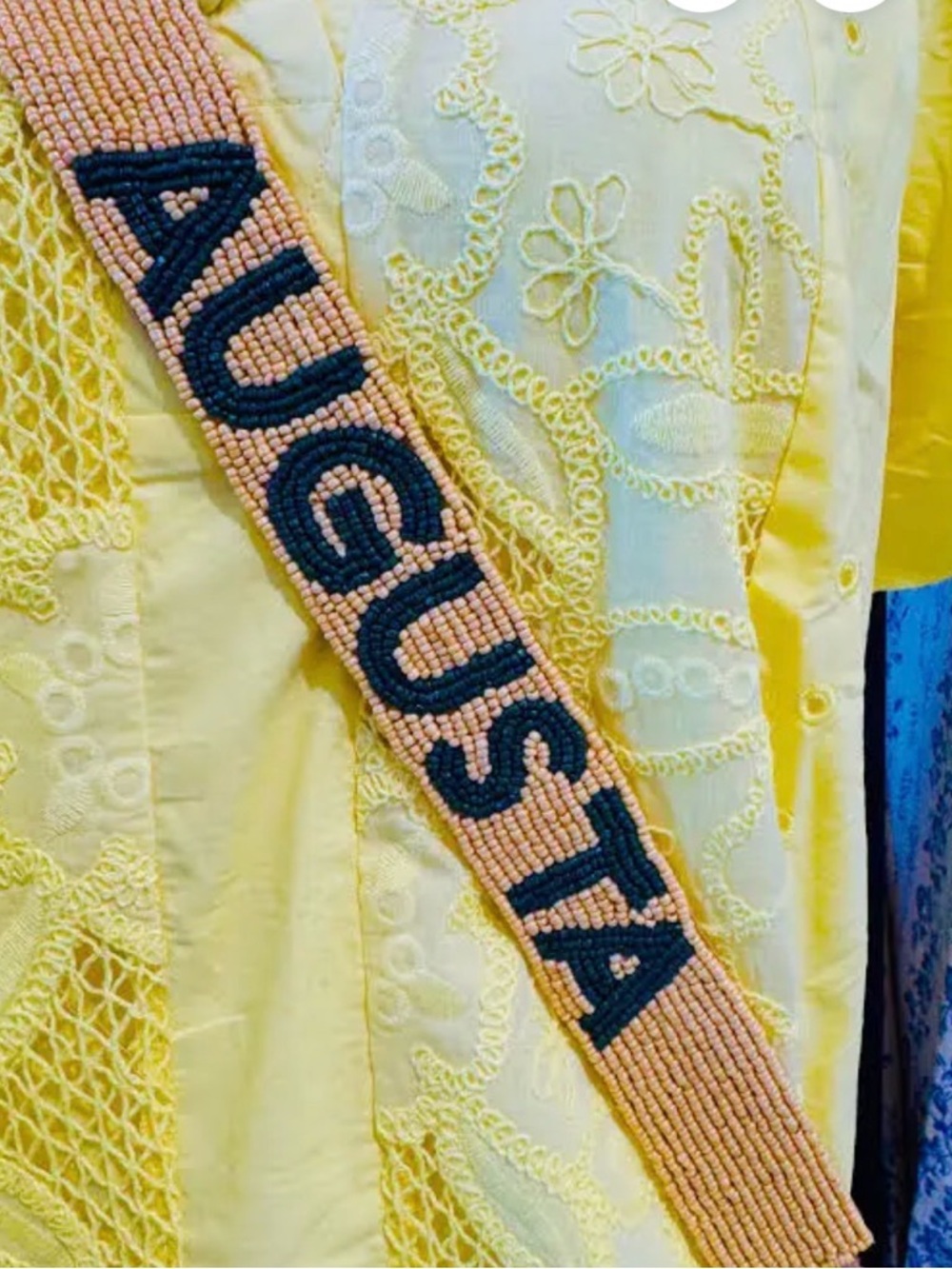 AUGUSTA Beaded Crossbody Strap